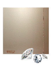 Вентилятор Silent 100 CZ Champagne Design Swarovski