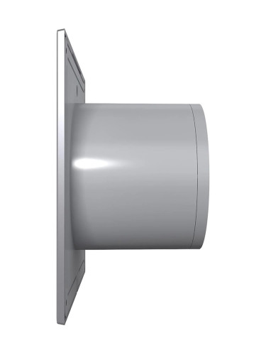 Вентилятор 100 мм SLIM 4C Gray metal