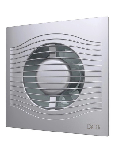 Вентилятор 100 мм SLIM 4C Gray metal