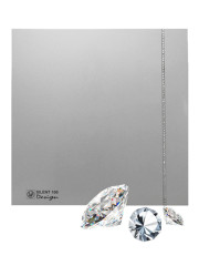 Вентилятор Silent 100 CZ Silver Design Swarovski
