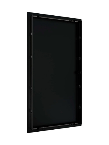 Люк нажимной LN 20х40 черный пластик