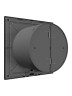 Вентилятор 125 мм SLIM 5C Dark gray metal