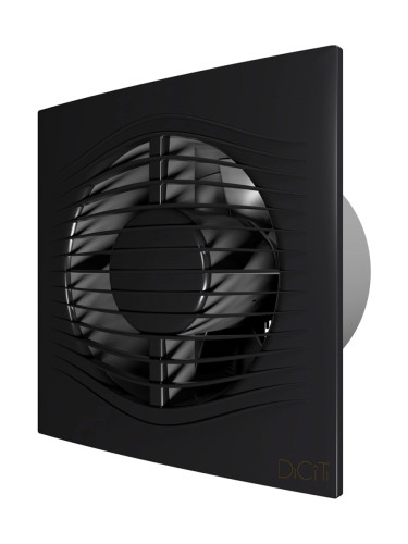 Вентилятор 125 мм SLIM 5C Dark gray metal