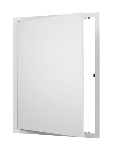 Люк нажимной LN 30х40 белый пластик