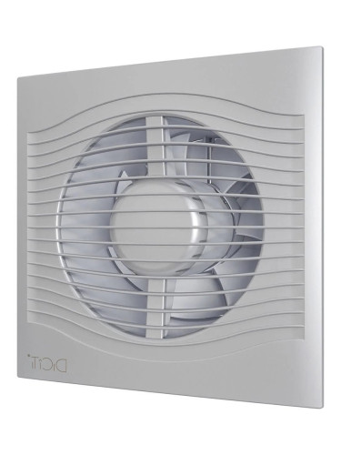 Вентилятор 125 мм SLIM 5C Gray metal