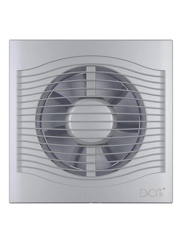Вентилятор 125 мм SLIM 5C Gray metal