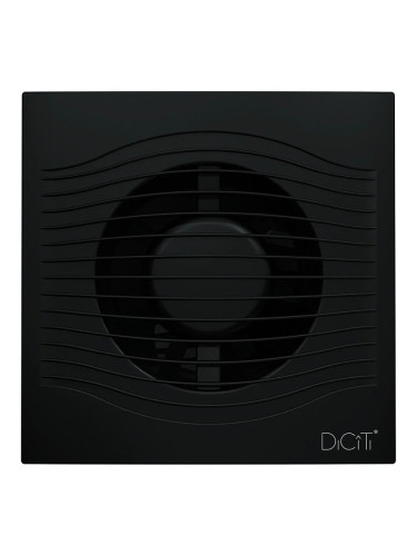 Вентилятор 100 мм SLIM 4C Matt black