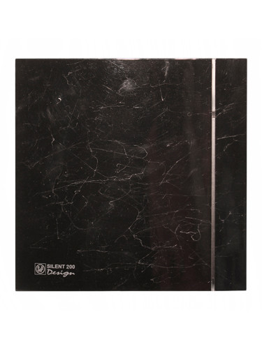 Вентилятор Silent 200 CZ Marble black Design 4C