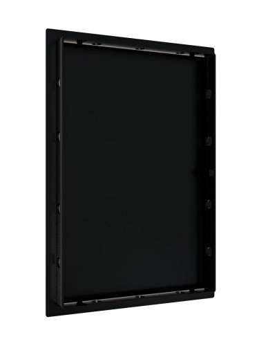 Люк нажимной LN 20х30 черный пластик