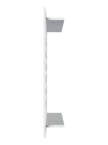 Решетка DP Al 480x100 мм переточная алюминий