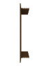 Решетка DP Al 480x100 мм переточная Dark bronze алюминий
