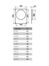 Площадка торцевая 180х250 мм ПТМ 80 мм сталь