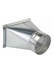Переход 225х225/250 мм оцинковка