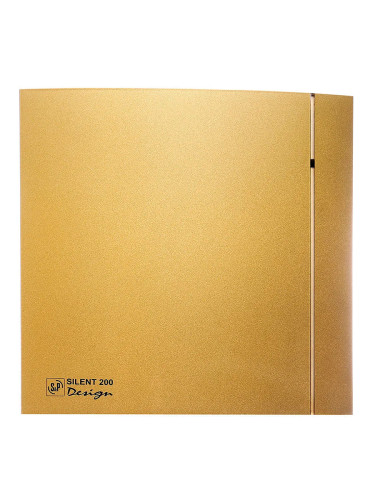 Вентилятор Silent 200 CZ Gold Design 4C