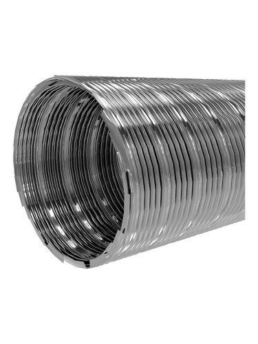 Воздуховод FD 110 мм 2м спирально-навивной из нержавеющей стали
