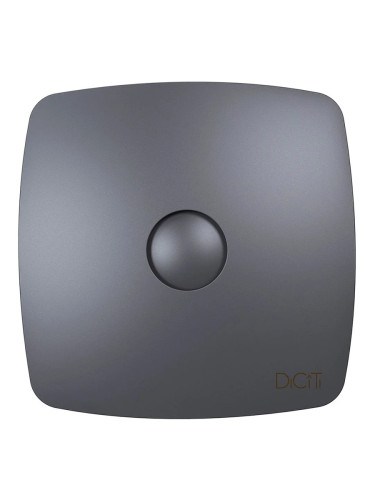 Вентилятор 100 мм RIO 4C Dark gray metal